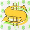 Image 2 : Dollar Sign (White) by Steve Kaufman (1960-2010)
