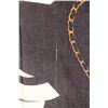 Image 5 : Chanel Black White Silk Chanel Scarf