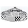Image 5 : Rolex Mens Stainless Steel Black Baguette Diamond 36MM Datejust Wristwatch