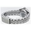 Image 5 : Rolex Ladies Quickset Stainless Steel Blue Index 26MM 18K White Gold Bezel Datej