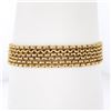 Image 3 : Antique Victorian 10k Gold 6 Strand Gate Link w/ Bloodstone & Gold Lion Bracelet