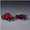 Image 1 : 2pc ARKO 1936 Ford Pickup & Cabriolet Set