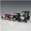 Image 1 : 3pc Die-Cast Classic Car Model Collection