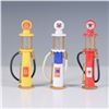 Image 1 : 3pc Gearbox Vintage-Style Diecast Gas Pump Set – Shell, Union 76, Texaco