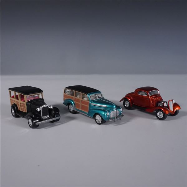 3pc Johnny Lightning Classic Car Diecast Set