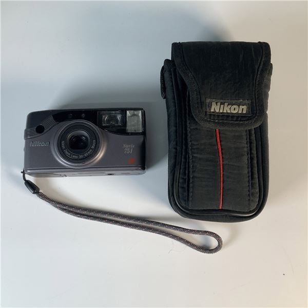 Nikon Nuvis 751 APS Film Camera with Case
