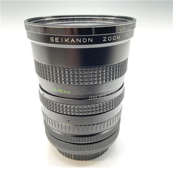 Seikanon 28-80mm Macro Zoom Lens, Made in Japan, 4.25 H
