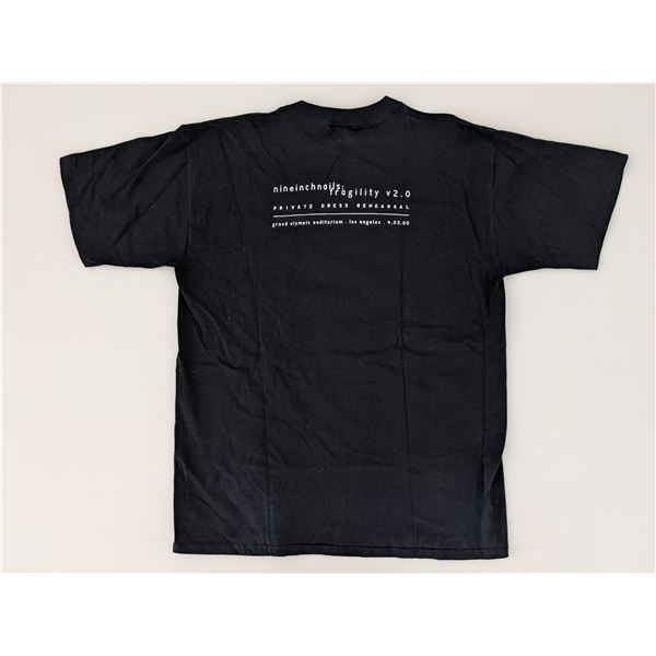 Nine Inch Nails Fragility v2.0 Private Dress Rehearsal T-Shirt