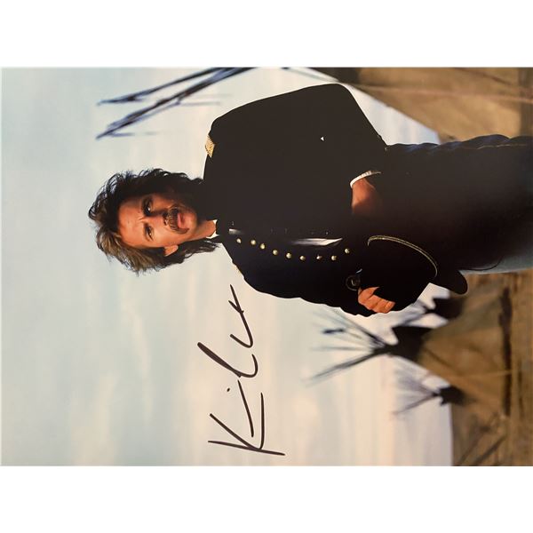 Dances with Wolves Kevin Costner signed movie photo