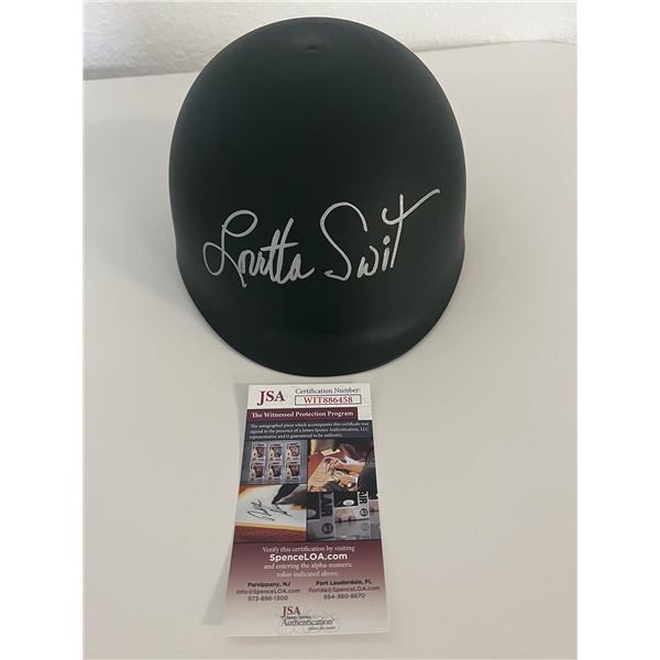 Loretta Swit M.A.S.H Signed Army Helmet -JSA Authenticated