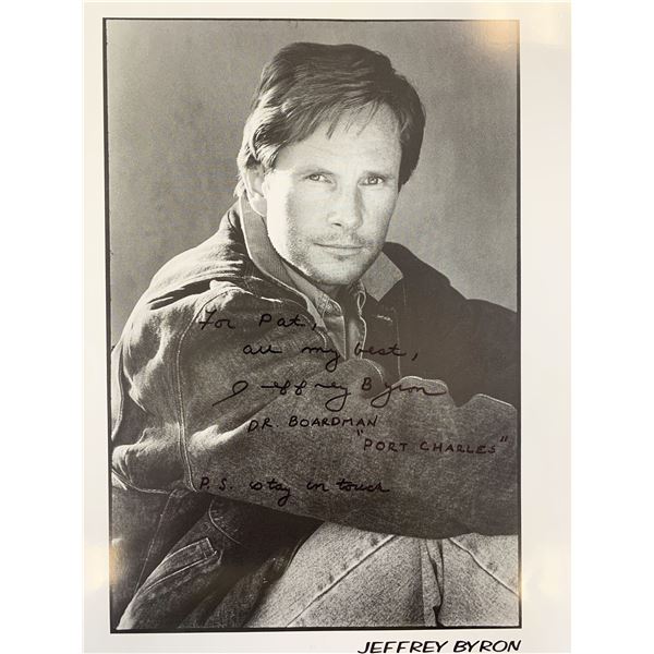 Jeffrey Byron signed photo