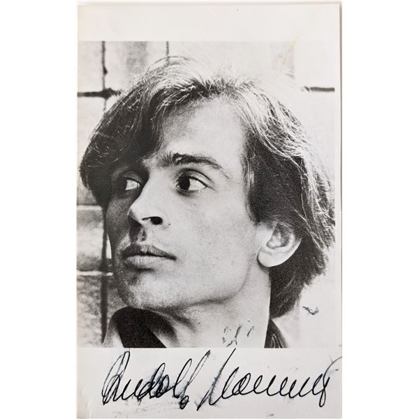 Rudolf Nureyev Signed Photo