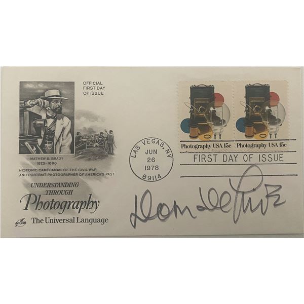 Dom DeLuise signed 1978 first day cover