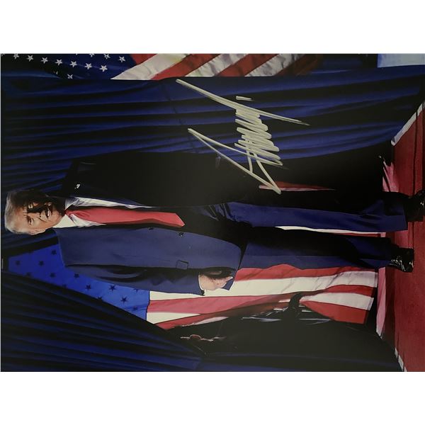 47th US President Donald Trump signed photo