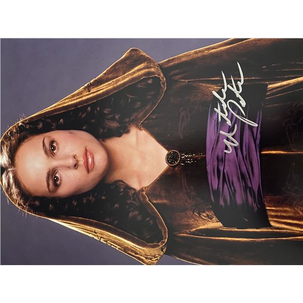 Star Wars Natalie Portman signed movie photo