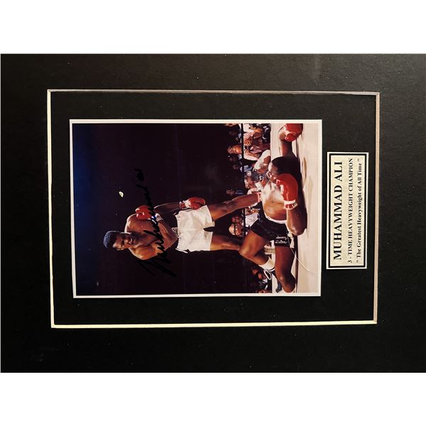 Muhammad Ali signed photo