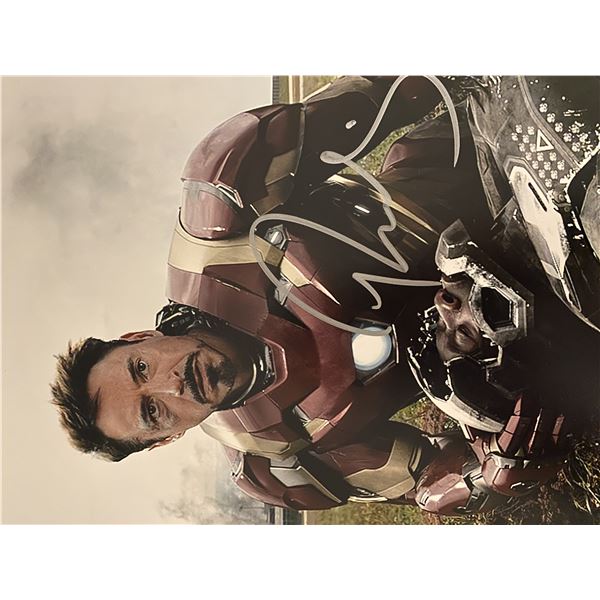 Iron Man Robert Downey Jr. signed photo