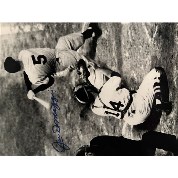 NY Yankees Joe DiMaggio signed photo