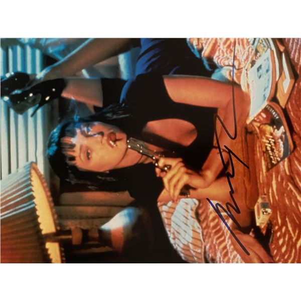 Pulp Fiction Uma Thurman signed movie photo