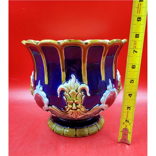 Victorian Hand Painted Planter