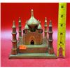 Image 1 : VTG Brass Taj Mahal Building Sculpture