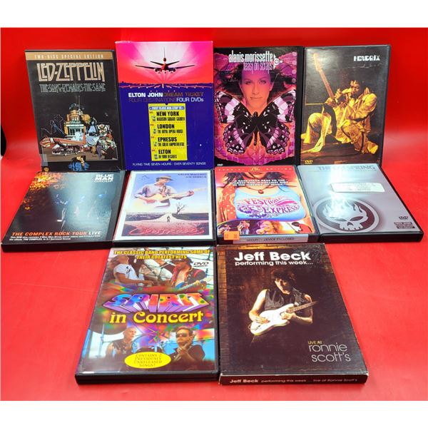 Lot Of Misc. Concert DVD's