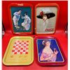 Image 1 : Lot Of Coca-Cola Advertising Trays