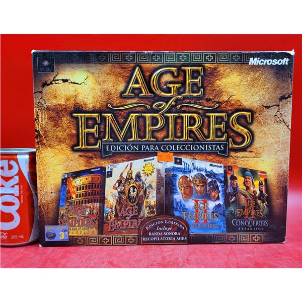 Microsoft Age Of Empires Complete Video Game Set