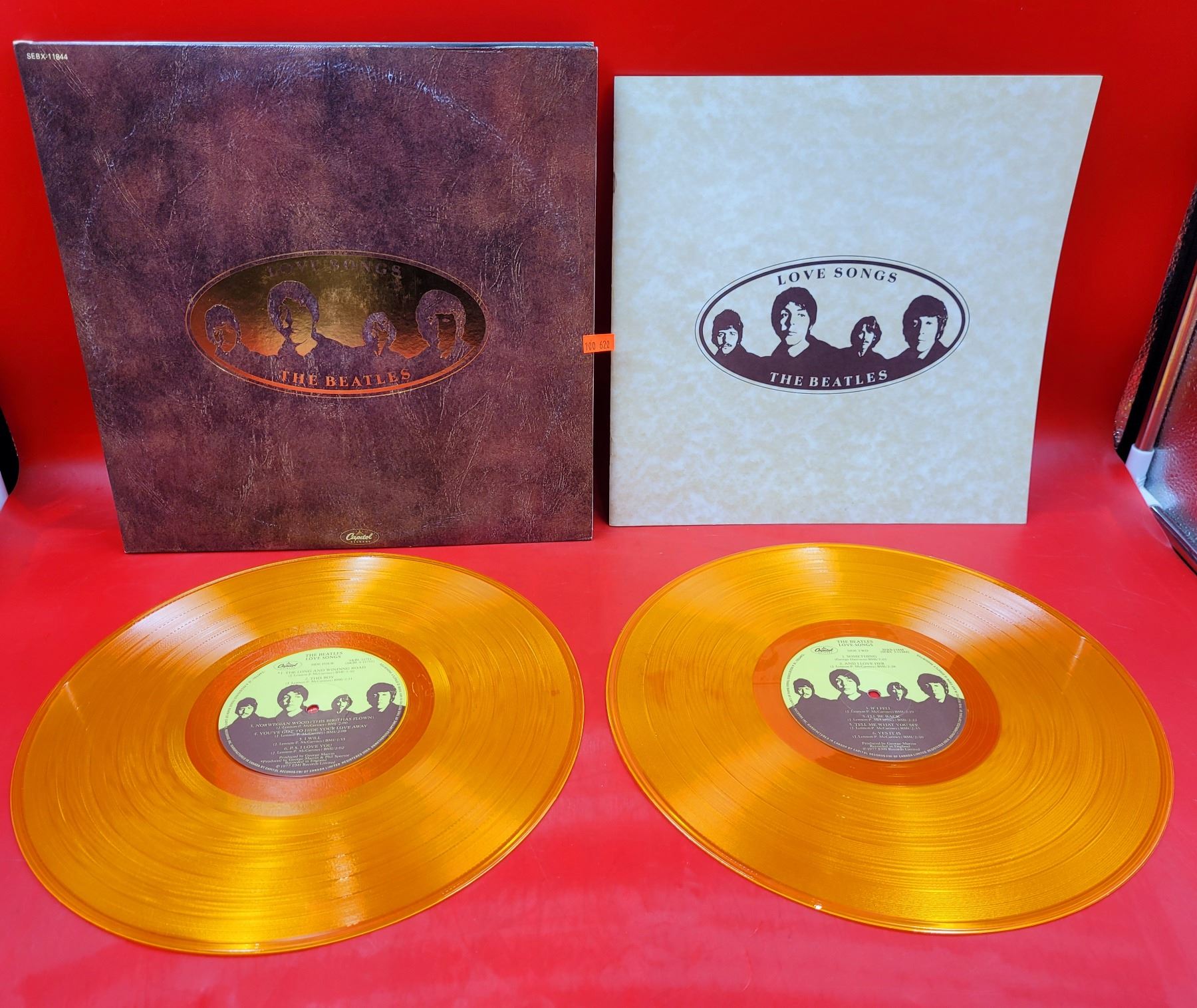 The Beatles Love Songs Vinyl Record Set