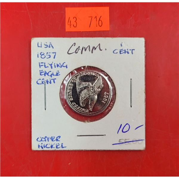 USA 1857 Flying Eagle Coin