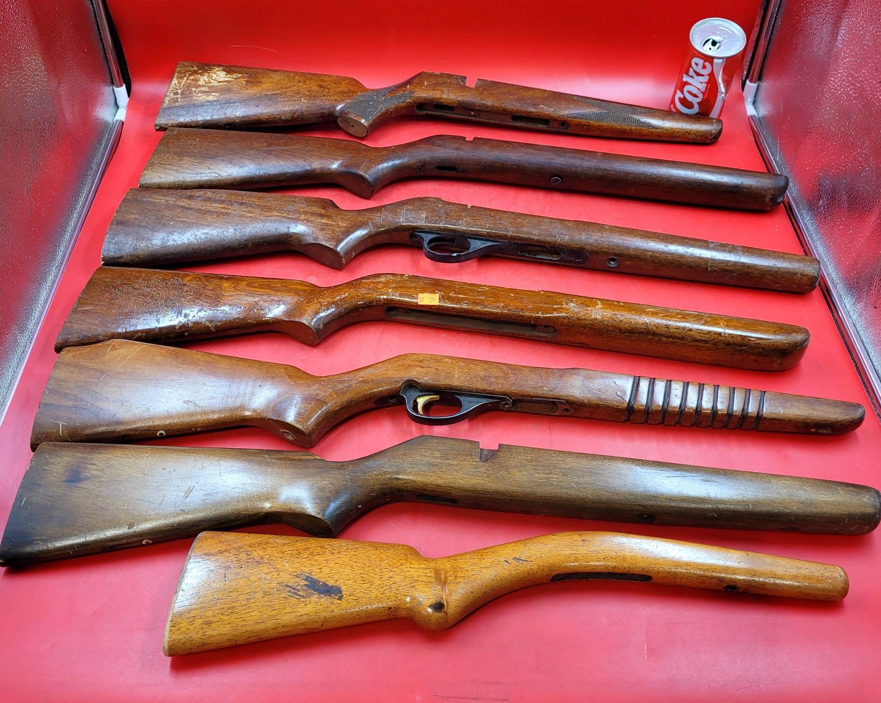 Assorted Wooden Rifle Stocks