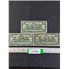 Image 1 : (3) 1937 Coyne/Towers 1 Dollar bills
