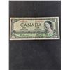 Image 2 : 1954 Beattie/Rasminsky 1 Dollar Devil Face Note