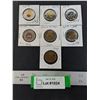 Image 1 : (6) Canadian Toonies (4 Colorized) and (1) Loonie