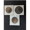 Image 3 : (3) Canadian Coins: 1969, 1975, 1984 Dollar Coins