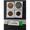 Image 1 : 1857 1 Penny, Tokens and Medal