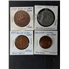 Image 2 : 1857 1 Penny, Tokens and Medal