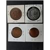 Image 3 : 1857 1 Penny, Tokens and Medal