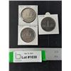 Image 1 : 1936,37 and 39 Canadian Silver Dollars