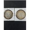 Image 2 : 1966 and 67 Canadian Silver Dollars