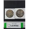 Image 1 : 1966 and 67 Canadian Silver Dollars