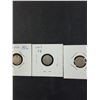 Image 2 : 1916, 17 and 18 Canadian 5 Cent Pieces