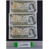 Image 1 : Lawson/Bouey and Crow/Bouey  1973 1 Dollar Bills.