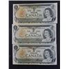 Image 2 : Lawson/Bouey and Crow/Bouey  1973 1 Dollar Bills.