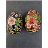 Image 2 : (2) Vintage Chinese Cloisonne Eggs