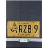 Image 1 : 1989 Yukon Licence Plate