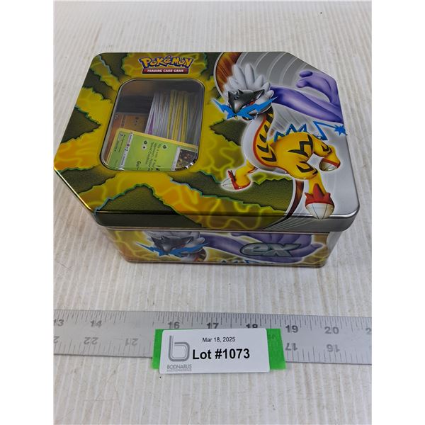 Pokemon Tin Full of Pokemon Cards - Cannot Authenticate