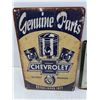 Image 2 : Chevrolet and Castrol Metal Signs