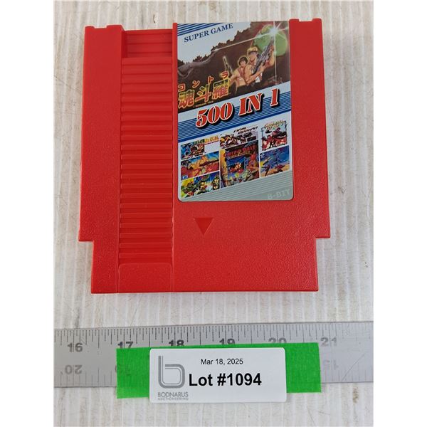 NES 500 in 1 Cartridge
