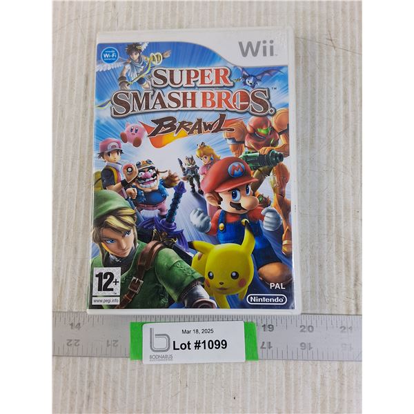 Wii Smash Bros Brawl